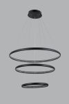 Lampa wisząca BRIGHTON 3 LED CZARNY AZZARDO AZ4428 - 3