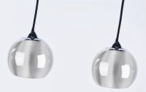 Lampa wisząca GULIA 1 AZ0641 Azzardo Nowoczesna otwarta kula w kolorze chromu  - 2