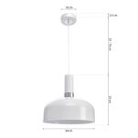 Lampa wisząca MALMO MILAGRO MLP6202  - 3