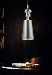 Lampa wisząca BAROCO 1 PENDANT AZ0307 Azzardo Pojedynczy nowoczesny zwis w kolorze srebrnym - 4