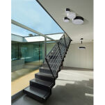 Lampa sufitowa plafon MONZA R 8 3000K/4000K Azzardo Okrągła natynkowa w kolorze czarnym  - 2