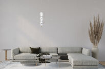 Lampa wisząca Fuente PND-34395-3V-HBR Italux - 2