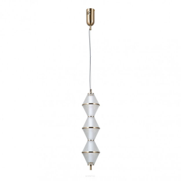 Lampa wisząca Fuente PND-34395-3V-HBR Italux
