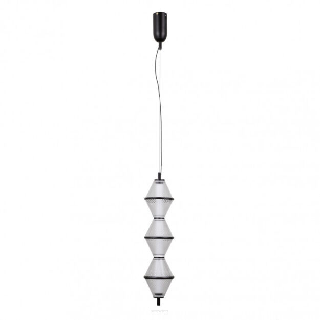 Lampa wisząca Fuente PND-34395-3V-BK Italux